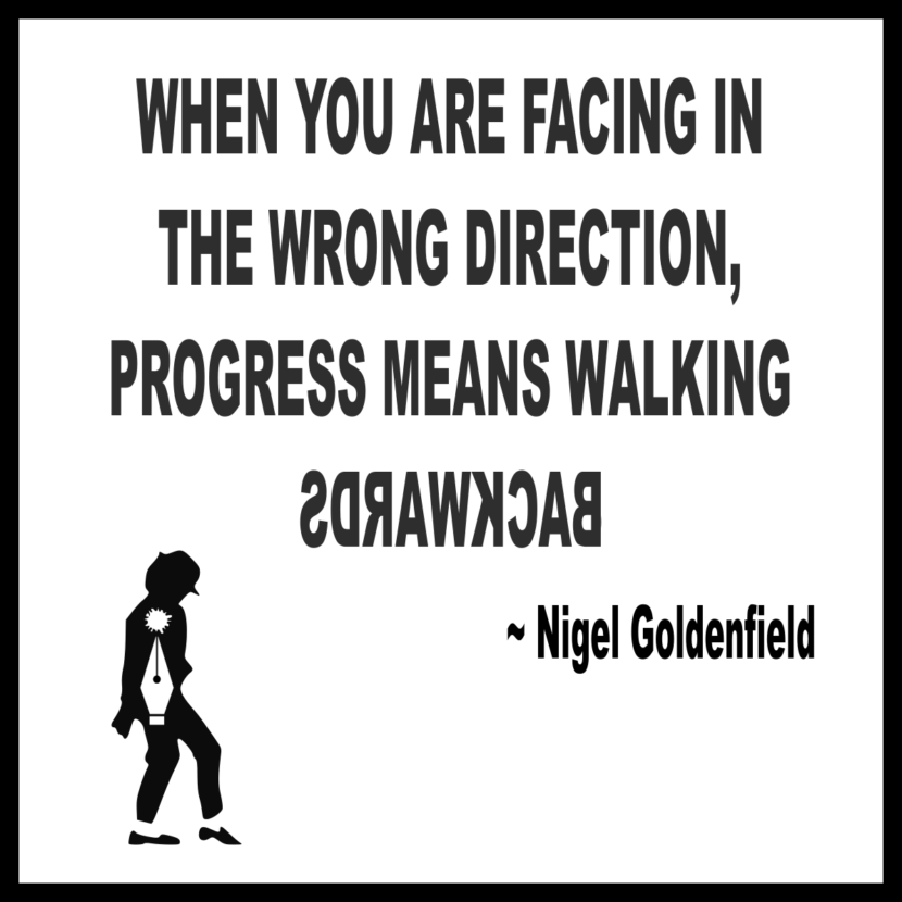 Nigel Goldenfield quote