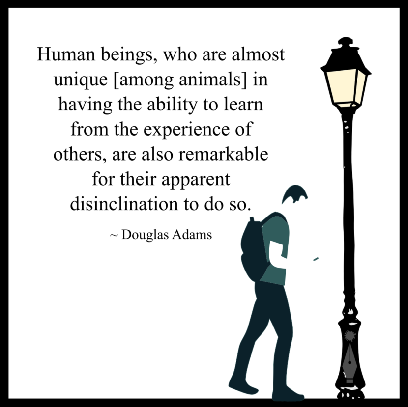 Douglas Adams quote